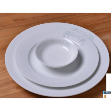 ceramic  dinner plate of tableware